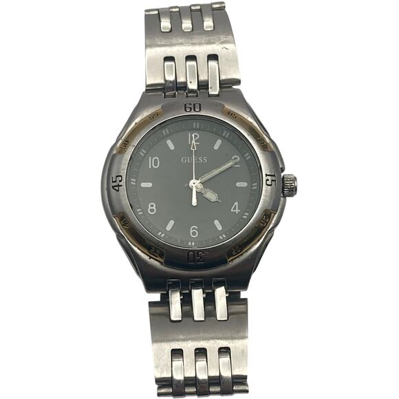 VTG Guess Mens Womens Watch 41mm - New Battery - Wrist 6.25-6.5 - Picture 2 of 10